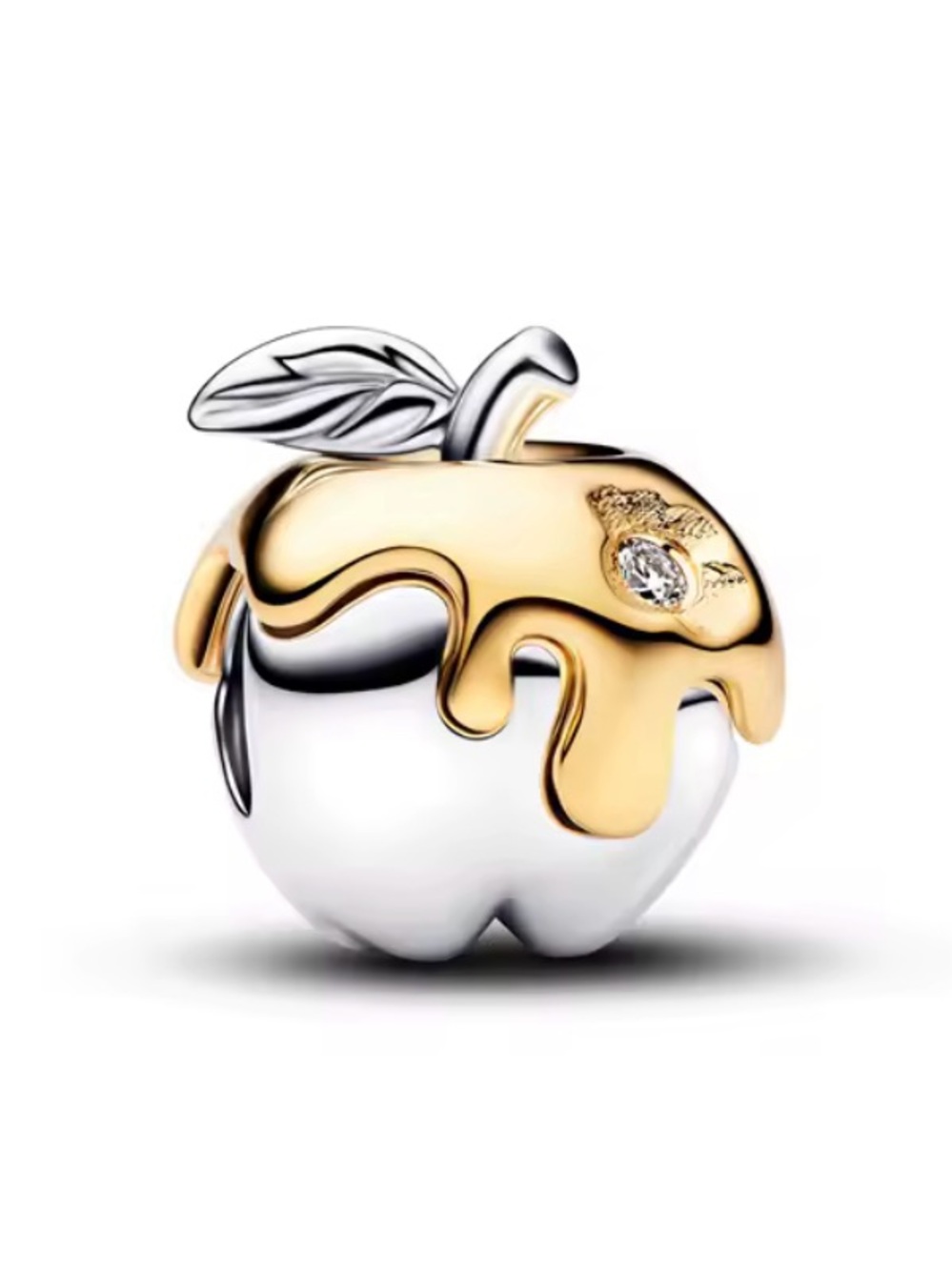 NWOT Disney Snow White Poison Apple Charm Sterling Silver 925